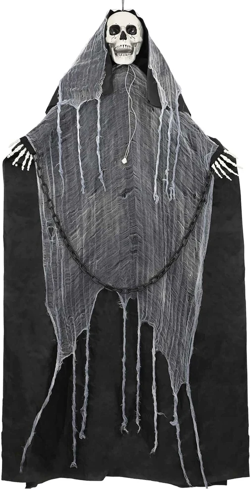 Pakabinama Helovino giltinė SPOOKA Juoda 112 x 164 cm