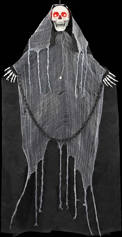 Pakabinama Helovino giltinė SPOOKA Juoda 112 x 164 cm