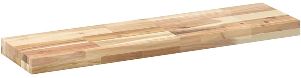 Pakabinama lentyna, 100x20x4 cm, neapdorota, akacijos masyvo mediena