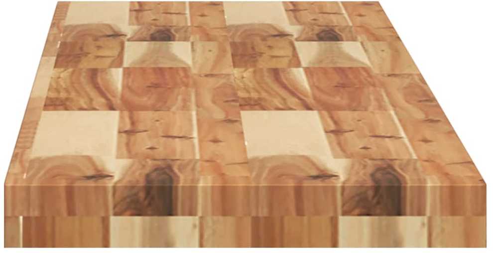 Pakabinama lentyna, 140x30x4cm, akacija, dengta aliejumi