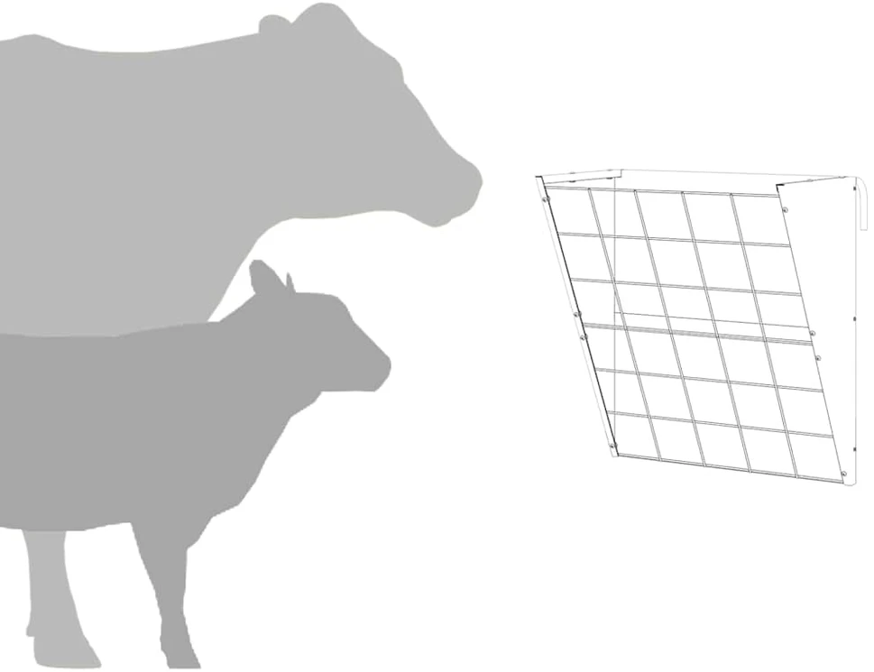 Pakabinama šiaudų šėrykla Alyvuogių žalia 61 x 33 x 66 cm 5kg