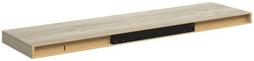 Pakabinama sieninė lentyna, ąžuolo spalvos, 90x23,5x3,8cm, MDF