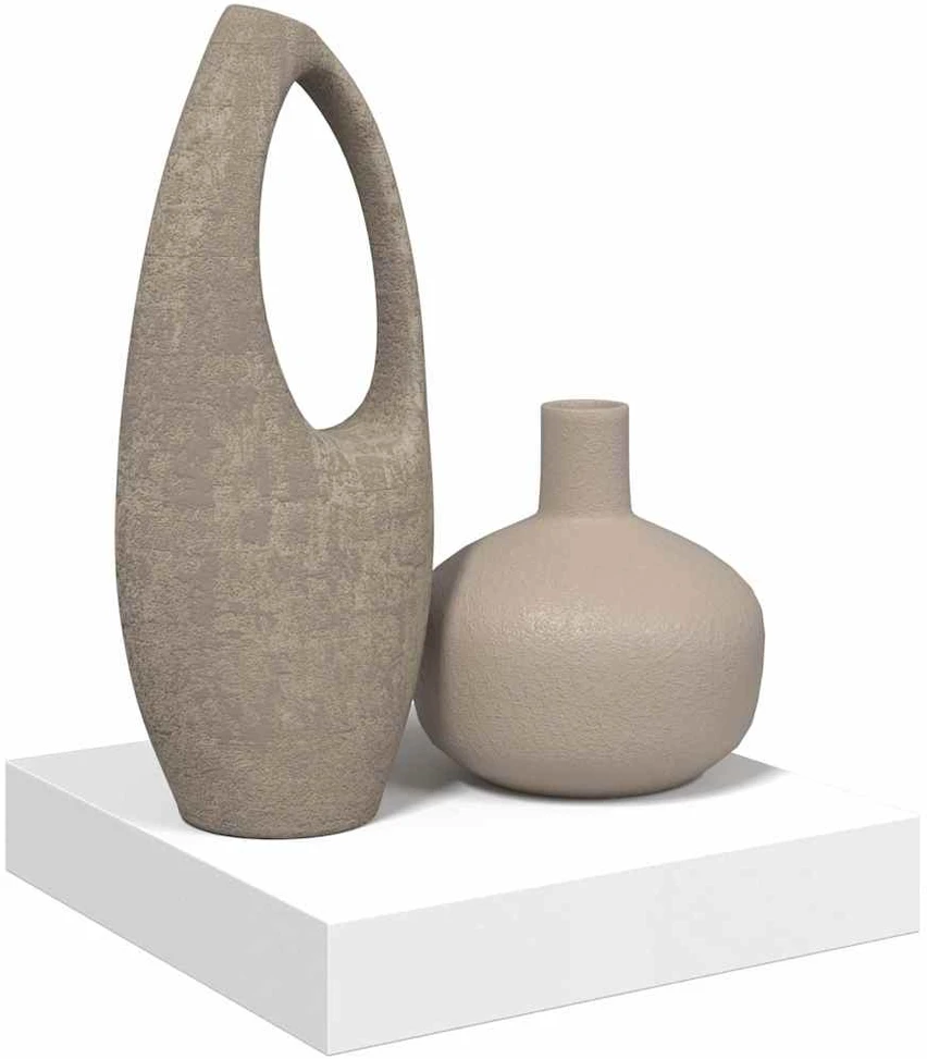 Pakabinama sieninė lentyna, balta, 23x23,5x3,8cm, MDF, blizgi