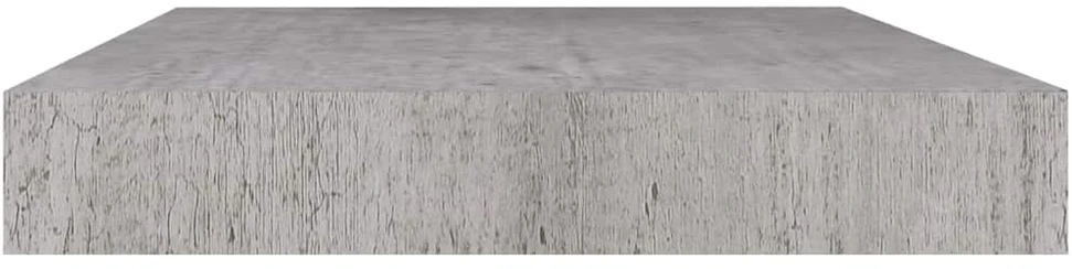 Pakabinama sieninė lentyna, betono pilka, 50x23x3,8cm, MDF