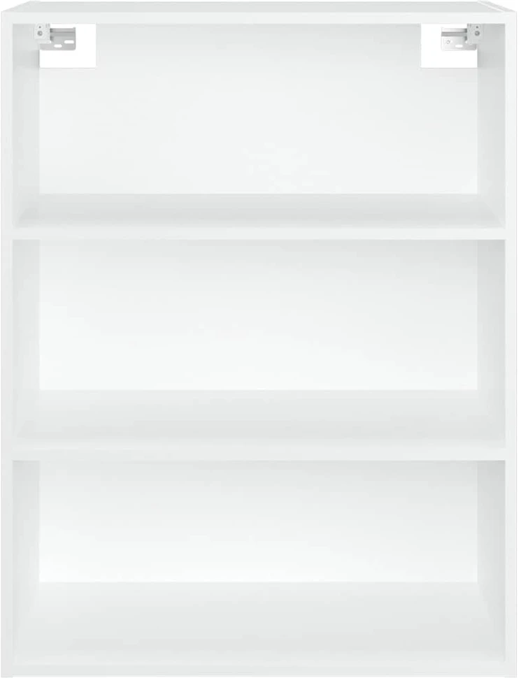 Pakabinama sieninė spintelė, baltos spalvos, 69,5x32,5x90cm