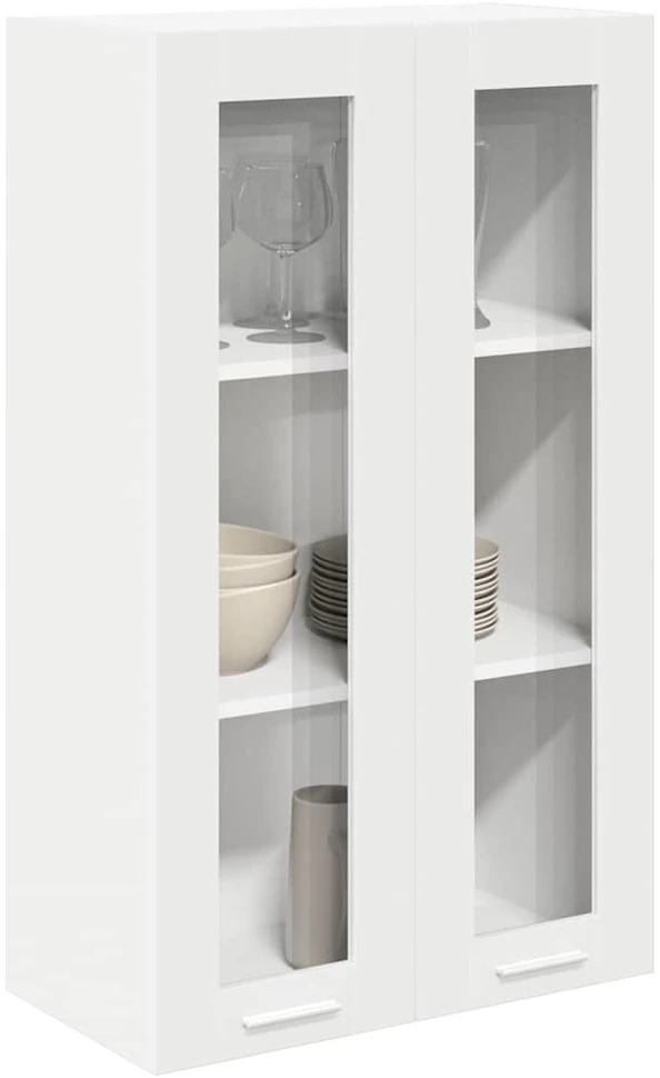 Pakabinama spintelė Balta 60 x 31 x 100 cm Apdirbta mediena
