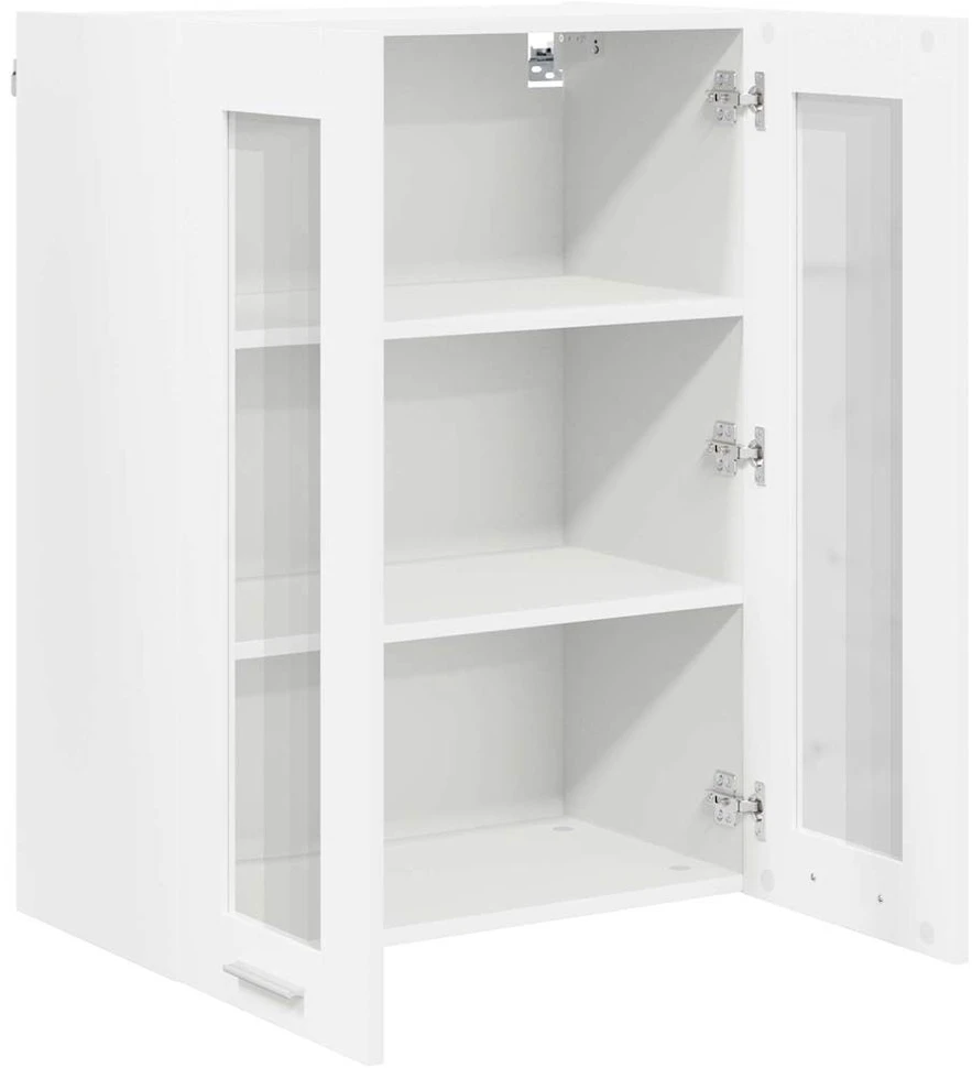 Pakabinama spintelė Balta 60 x 31 x 80 cm Apdirbta mediena