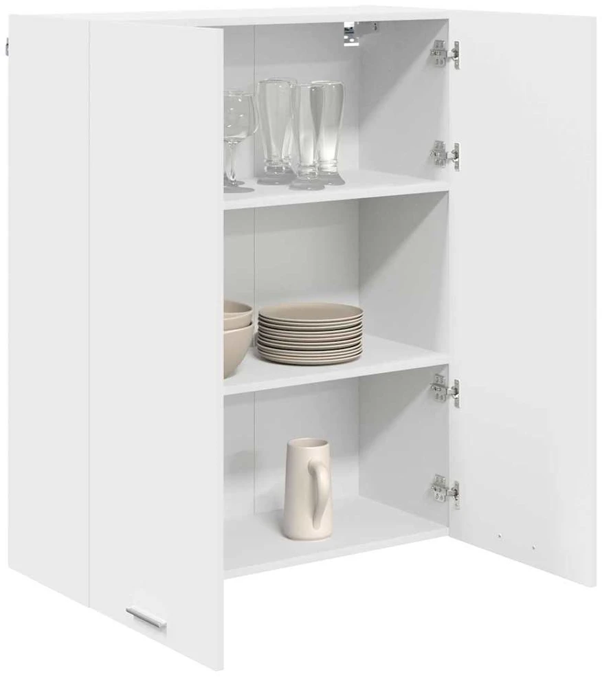 Pakabinama spintelė Balta 80 x 31 x 100 cm Apdirbta mediena