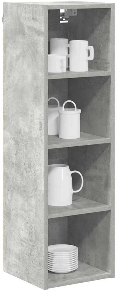 Pakabinama spintelė Betono pilka 30 x 29,5 x 100 cm