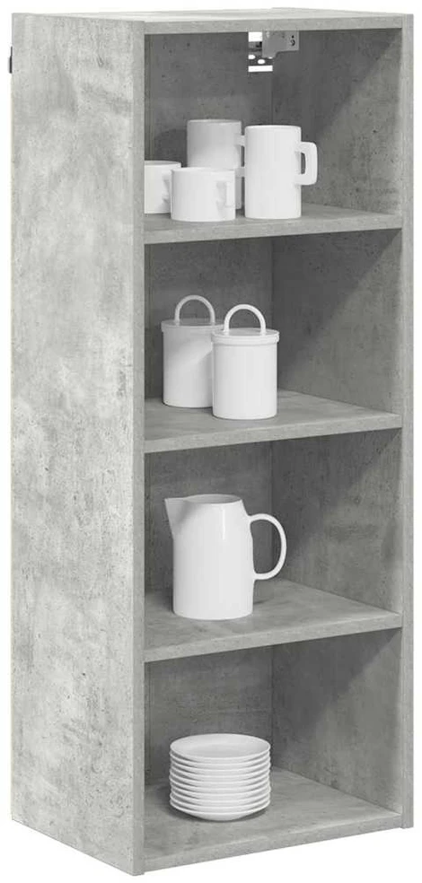 Pakabinama spintelė Betono pilka 40 x 29,5 x 100 cm