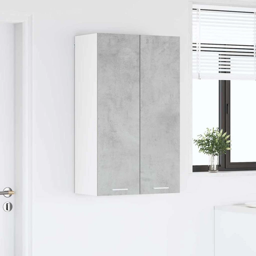 Pakabinama spintelė Betono pilka 60 x 31 x 100 cm