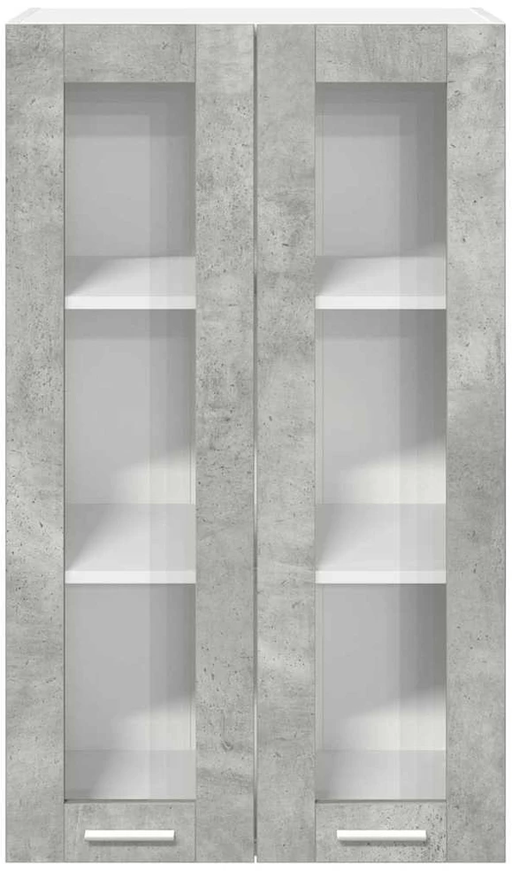 Pakabinama spintelė Betono pilka 60 x 31 x 100 cm