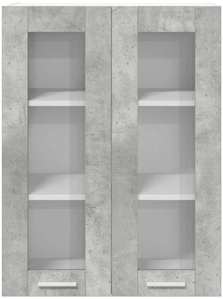 Pakabinama spintelė Betono pilka 60 x 31 x 80 cm