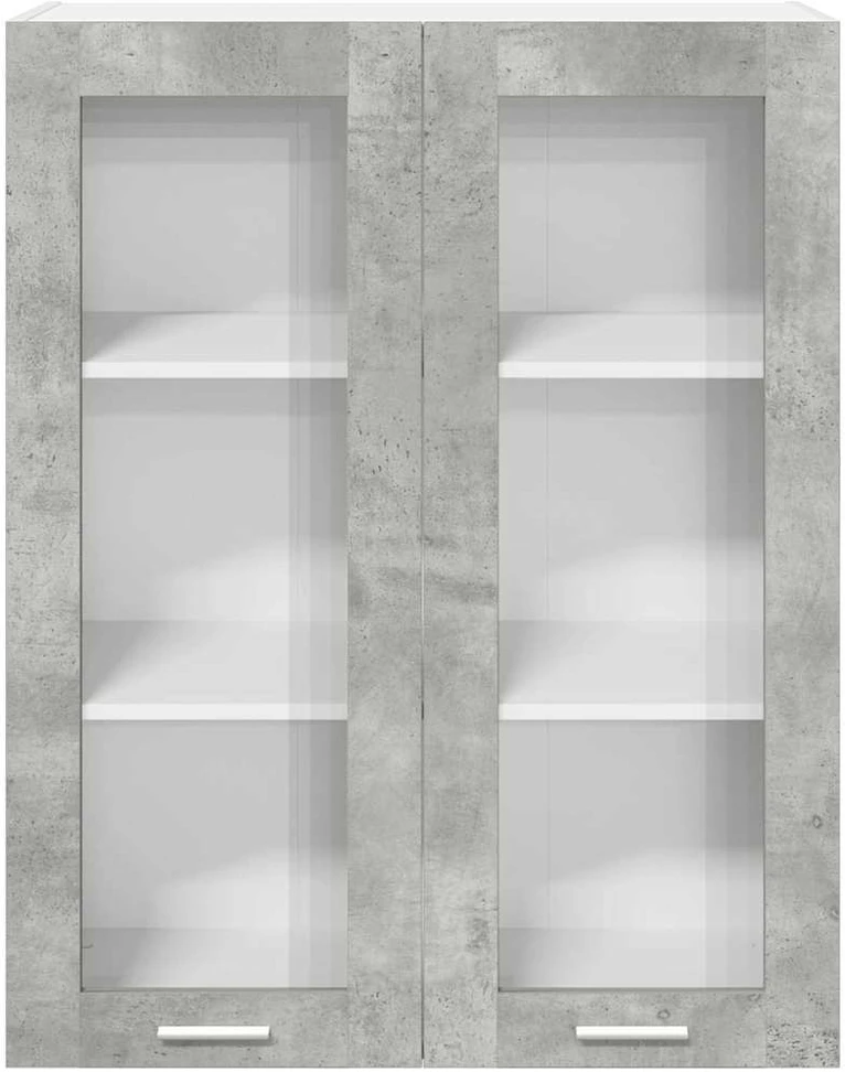 Pakabinama spintelė Betono pilka 80 x 31 x 100 cm