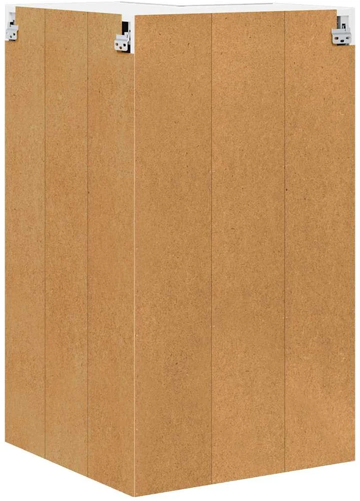 Pakabinama spintelė Betono pilka ir balta 57 x 57 x 100 cm