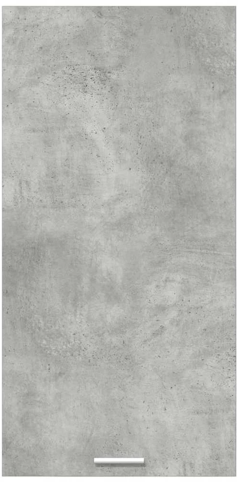 Pakabinama spintelė Betono pilka ir balta 50 x 31 x 100 cm