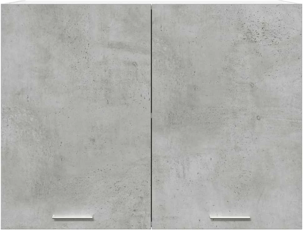 Pakabinama spintelė, betono pilkos spalvos, 80x31x60cm, MDP