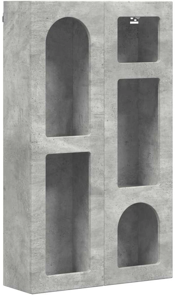 Pakabinama spintelė ELST Betono pilka 59 x 20 x 100 cm