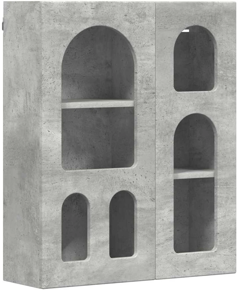 Pakabinama spintelė ELST Betono pilka 59 x 20 x 71,5 cm