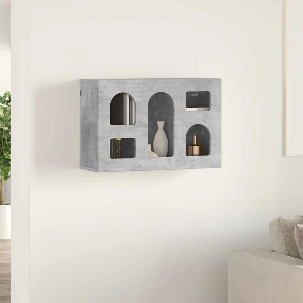 Pakabinama spintelė ELST Betono pilka 60 x 20 x 40 cm