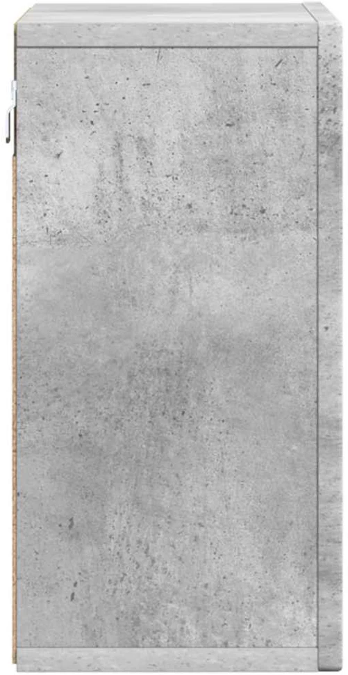 Pakabinama spintelė ELST Betono pilka 60 x 20 x 40 cm