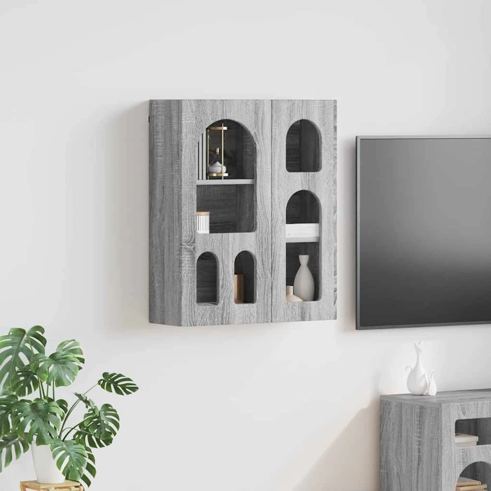 Pakabinama spintelė ELST Pilka Sonoma 59 x 20 x 71,5 cm
