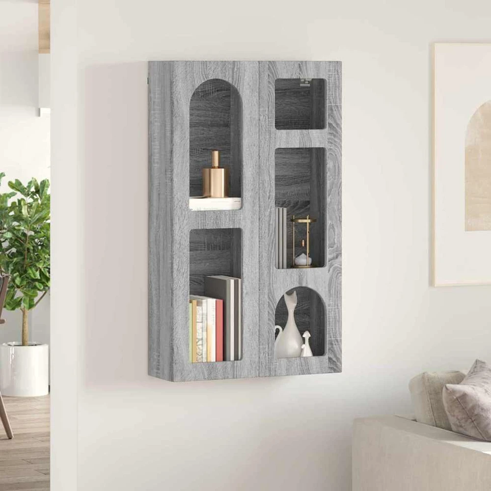 Pakabinama spintelė ELST Pilka Sonoma 59 x 20 x 100 cm