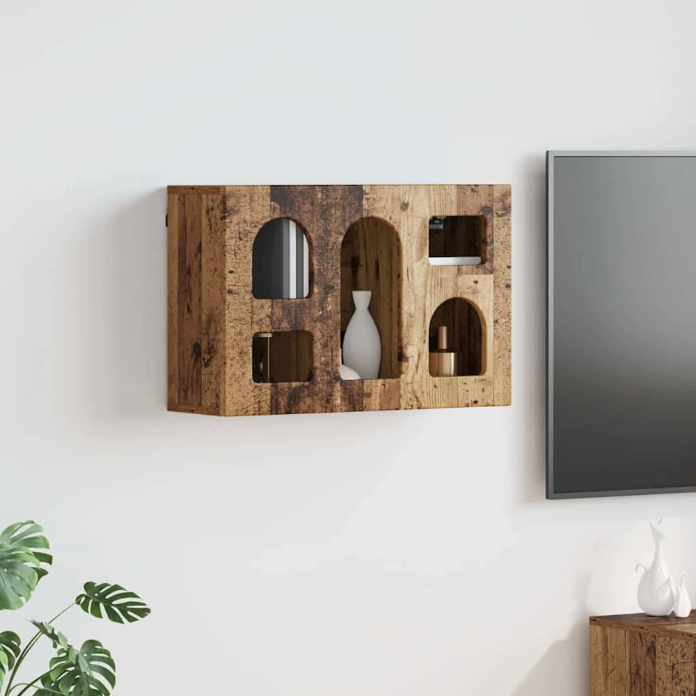 Pakabinama spintelė ELST Sendintos medienos 60 x 20 x 40 cm