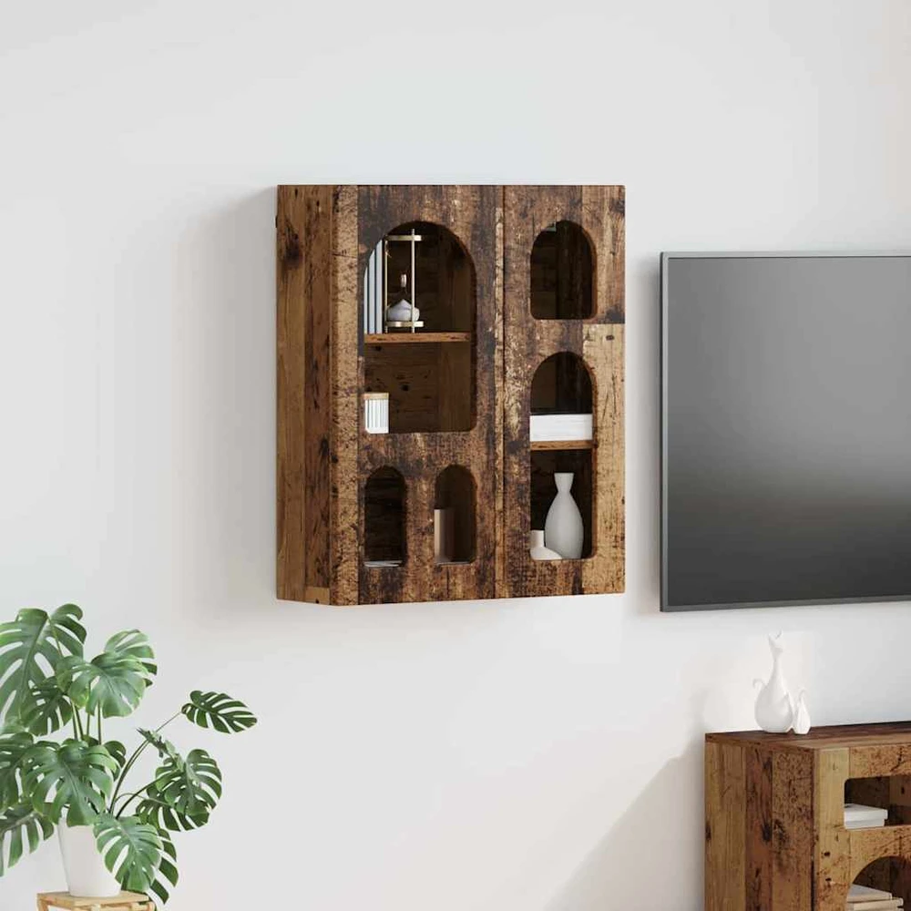 Pakabinama spintelė ELST Sendintos medienos 59 x 20 x 71,5 cm
