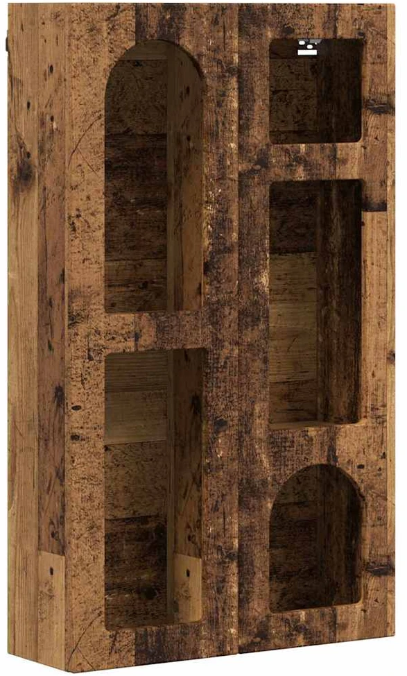 Pakabinama spintelė ELST Sendintos medienos 59 x 20 x 100 cm