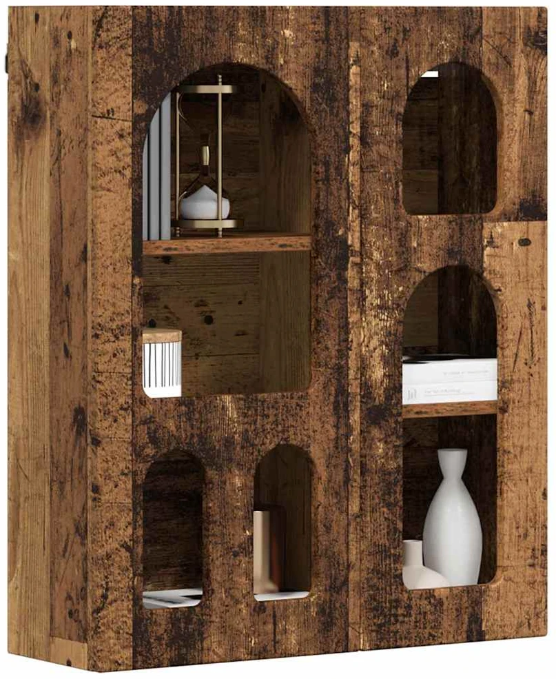 Pakabinama spintelė ELST Sendintos medienos 59 x 20 x 71,5 cm