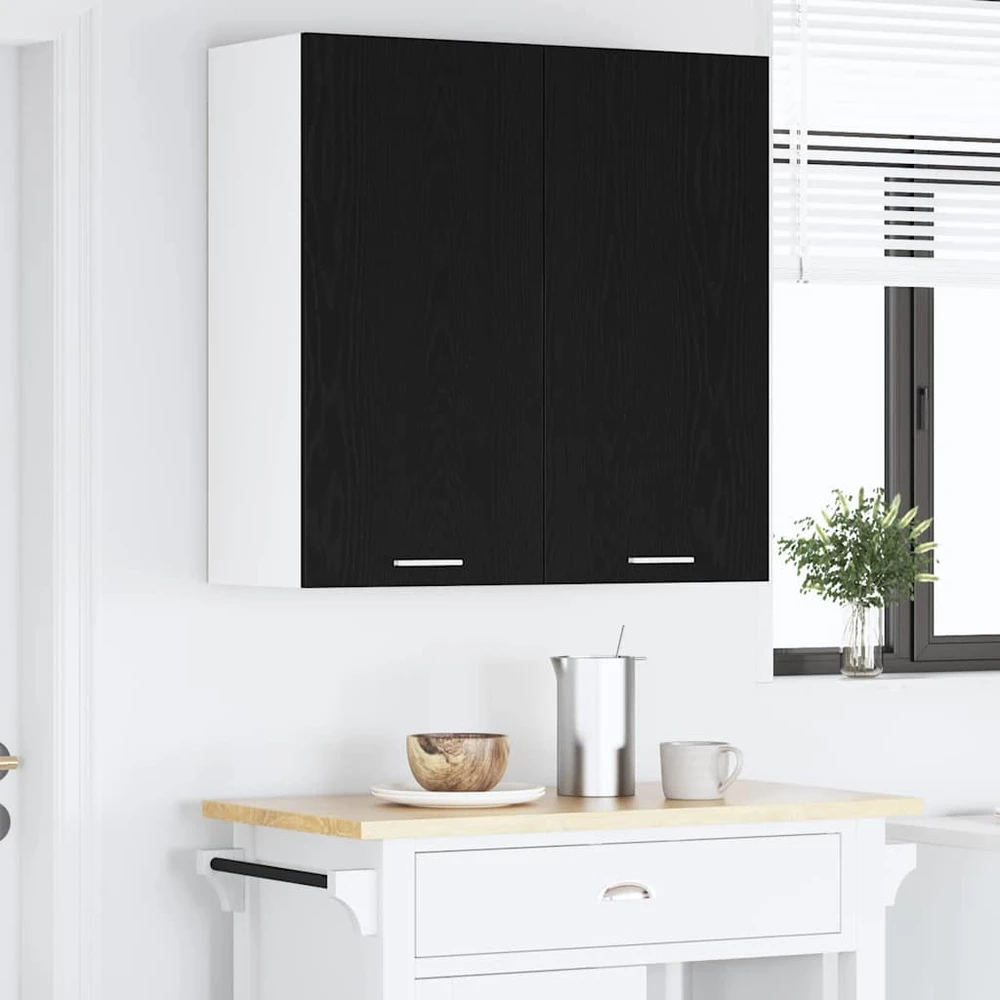 Pakabinama spintelė Juodas ąžuolas 80 x 31 x 80 cm