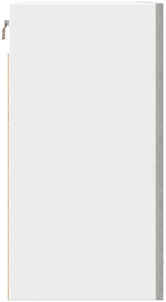 Pakabinama spintelė, betono pilkos spalvos, 80x31x60cm, MDP