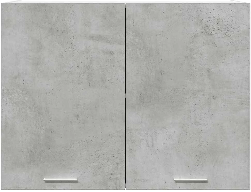 Pakabinama spintelė, betono pilkos spalvos, 80x31x60cm, MDP