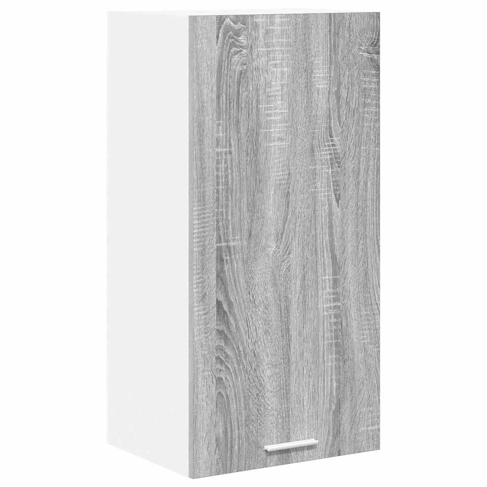 Pakabinama spintelė Pilkas Sonoma ir baltas 40 x 31 x 80 cm
