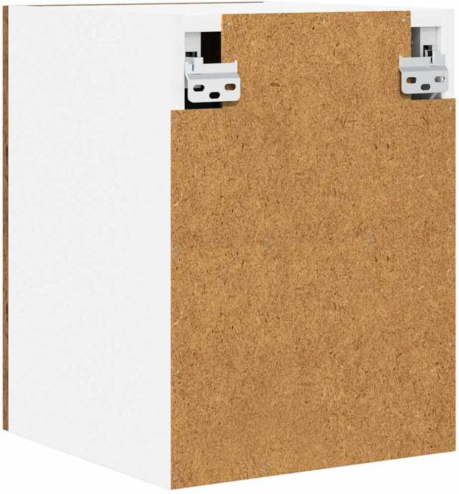 Pakabinama spintelė 2 vnt. Senos medienos ir baltos