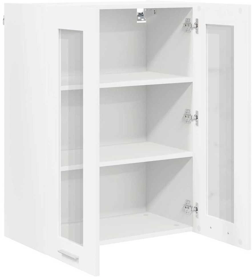 Pakabinama spintelė Balta 60 x 31 x 80 cm Apdirbta mediena