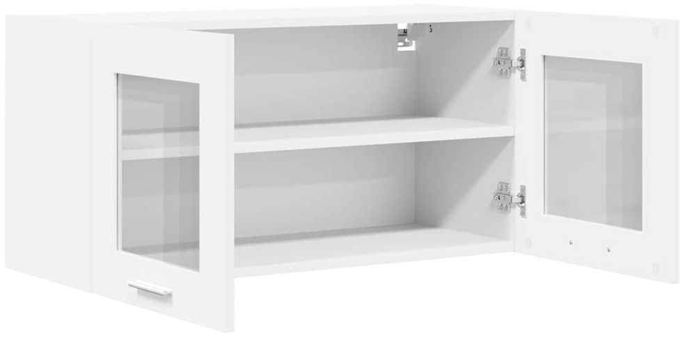 Pakabinama spintelė Balta 80 x 31 x 40 cm Apdirbta mediena