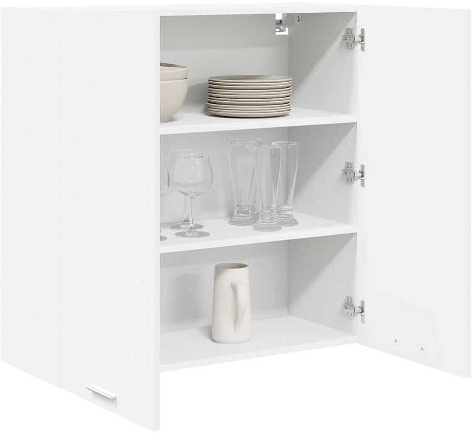Pakabinama spintelė Balta 80 x 31 x 80 cm Apdirbta mediena
