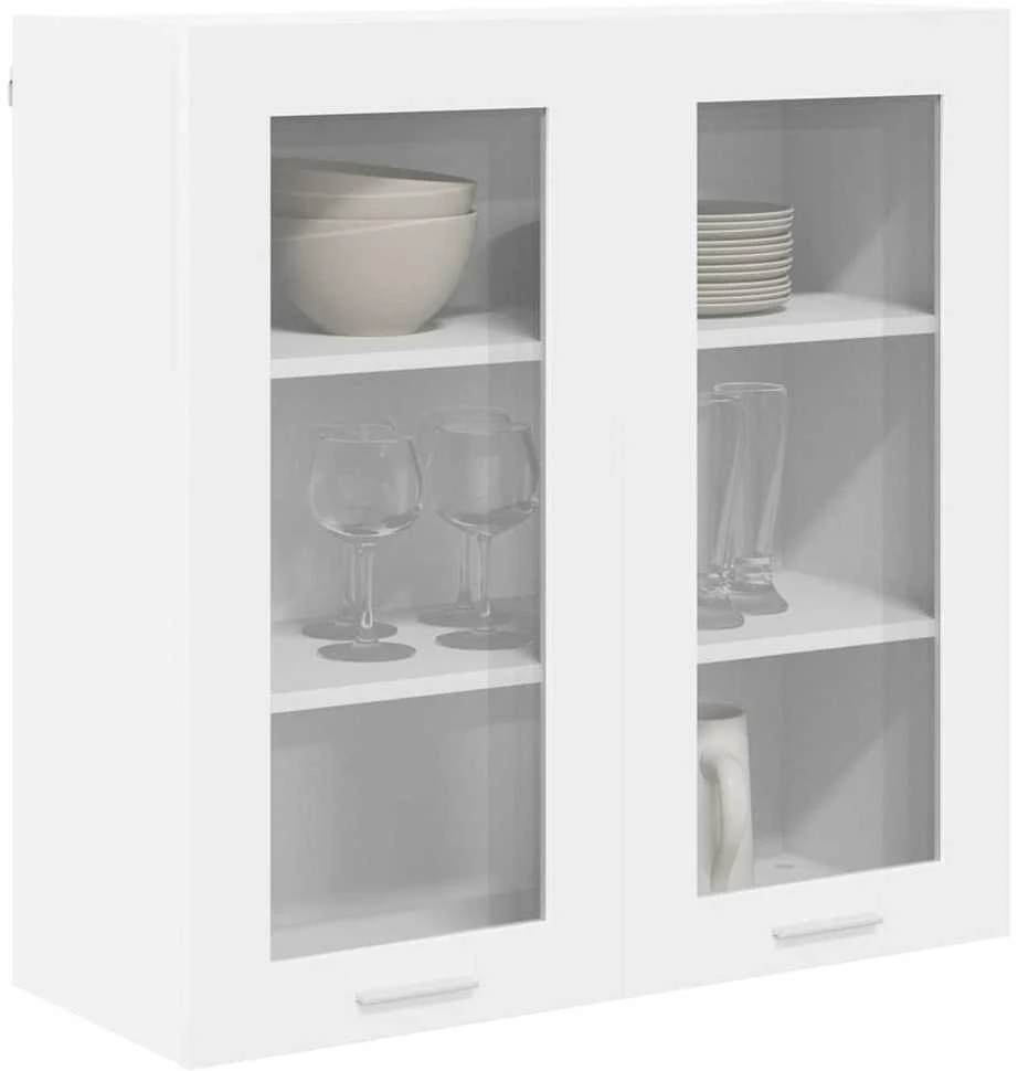 Pakabinama spintelė Balta 80 x 31 x 80 cm Apdirbta mediena