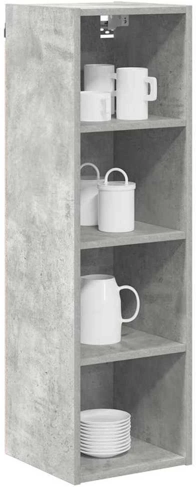 Pakabinama spintelė Betono pilka 30 x 29,5 x 100 cm