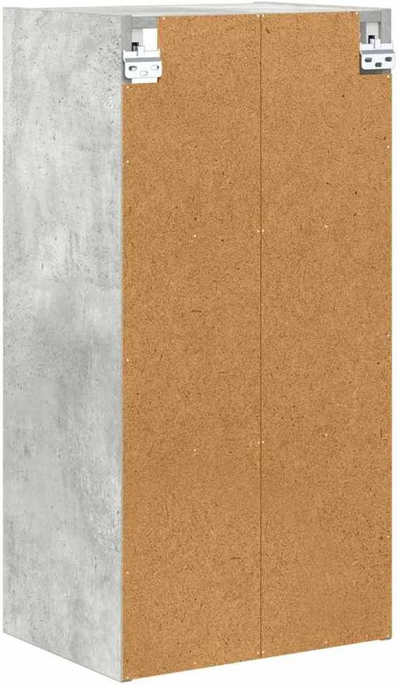 Pakabinama spintelė Betono pilka 40 x 29,5 x 80 cm
