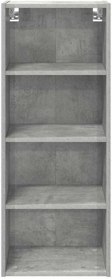 Pakabinama spintelė Betono pilka 40 x 29,5 x 100 cm
