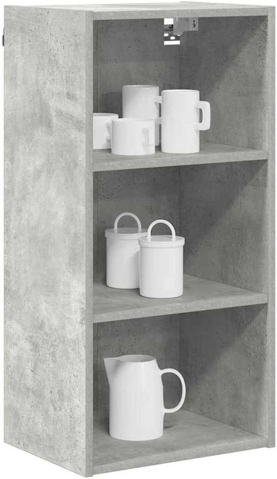Pakabinama spintelė Betono pilka 40 x 29,5 x 80 cm