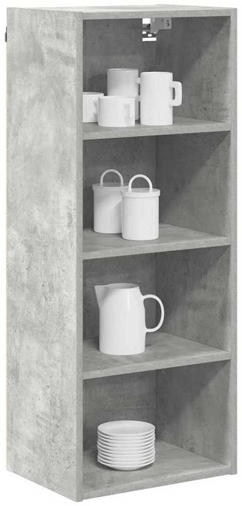 Pakabinama spintelė Betono pilka 40 x 29,5 x 100 cm
