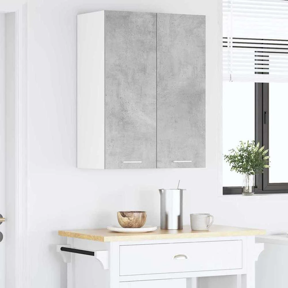 Pakabinama spintelė Betono pilka 60 x 31 x 80 cm