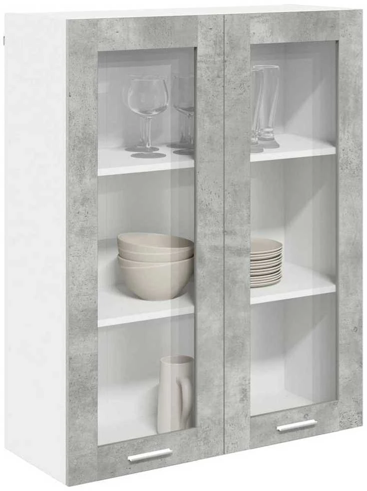 Pakabinama spintelė Betono pilka 80 x 31 x 100 cm