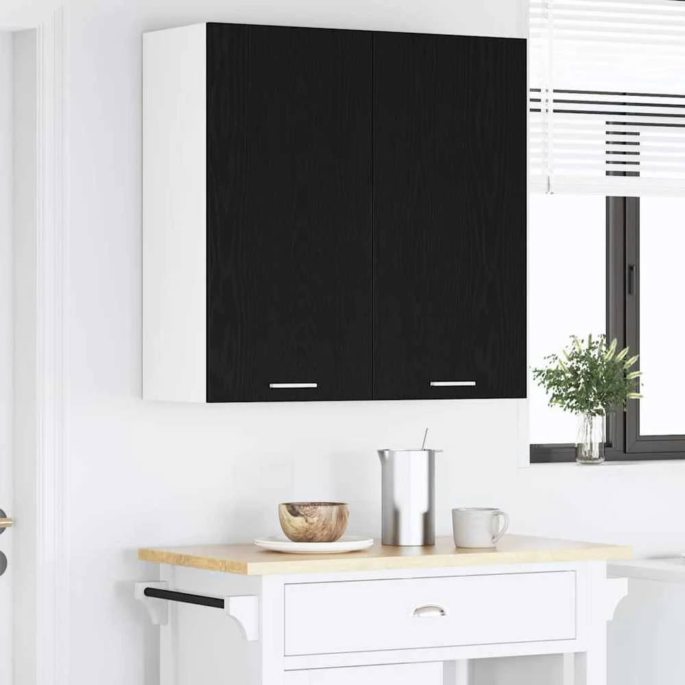 Pakabinama spintelė Juodas ąžuolas 80 x 31 x 80 cm