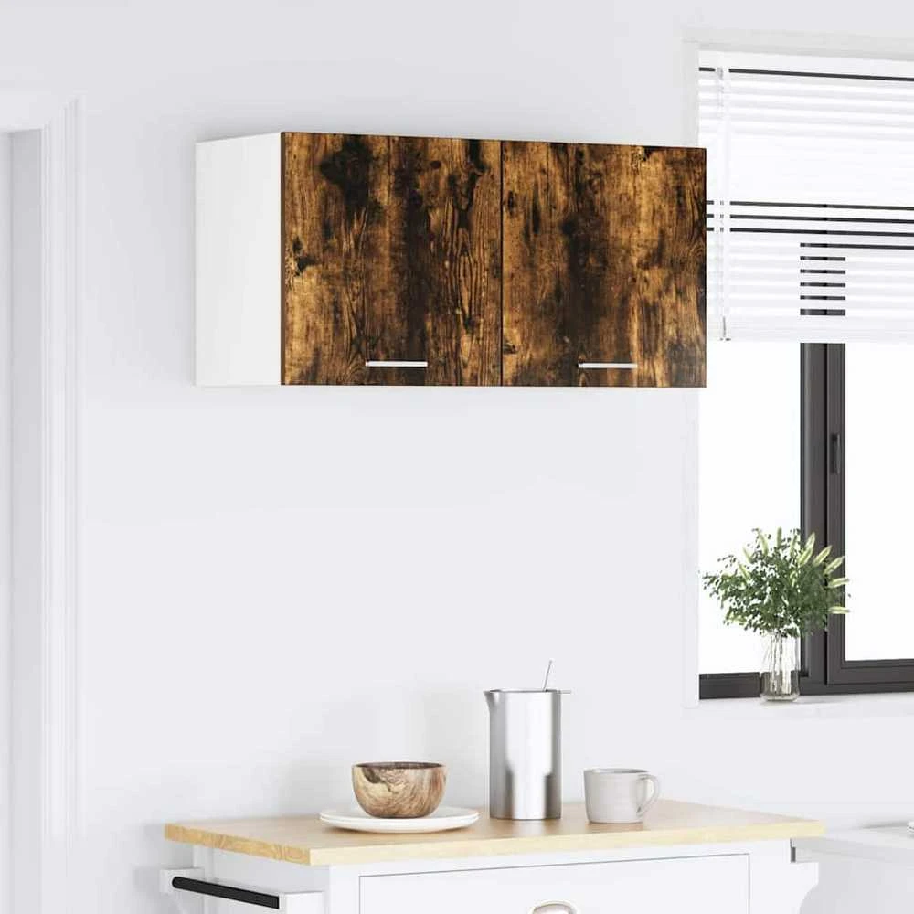 Pakabinama spintelė Rūkyta ąžuolas 80 x 31 x 40 cm