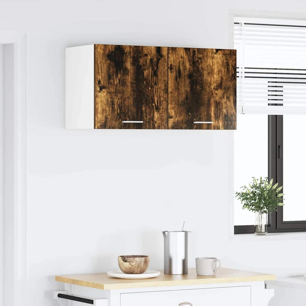 Pakabinama spintelė Rūkyta ąžuolas 80 x 31 x 40 cm